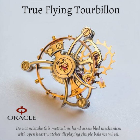 Oracle Tourbillon Luxury Men's Watch - Daedalus | Display Case Item, Never Owned - Picture 10 of 12